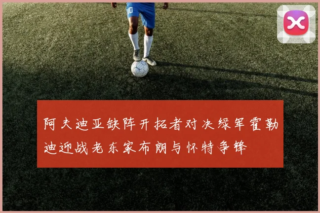 阿夫迪亚缺阵开拓者对决绿军霍勒迪迎战老东家布朗与怀特争锋